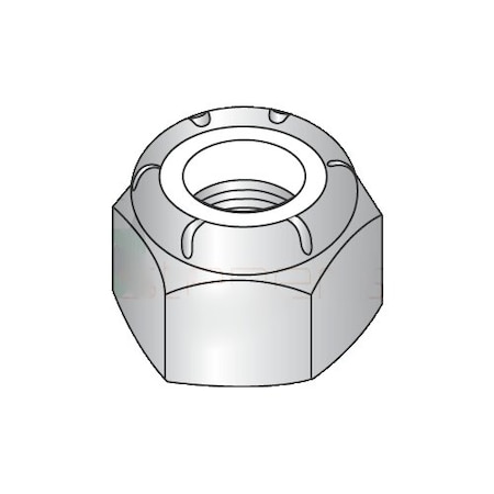 Newport Fasteners Nylon Insert Lock Nut, 9/16"-18, 316 Stainless Steel, Not Graded, 750 PK NB311091B-750